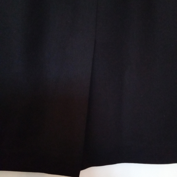 Vintage Courageous Wool Crepe Pencil Skirt - Picture 10 of 11